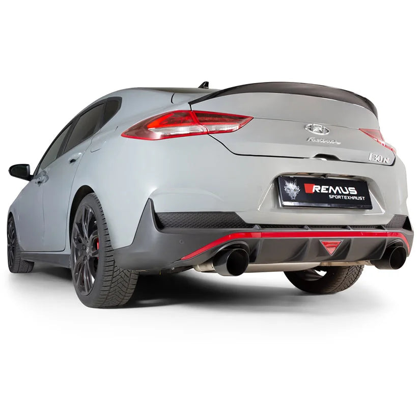 Remus Non-Resonated Cat Back System Left/Right Hyundai I30 Fastback Pde 2.0 N/N Performance 18 +