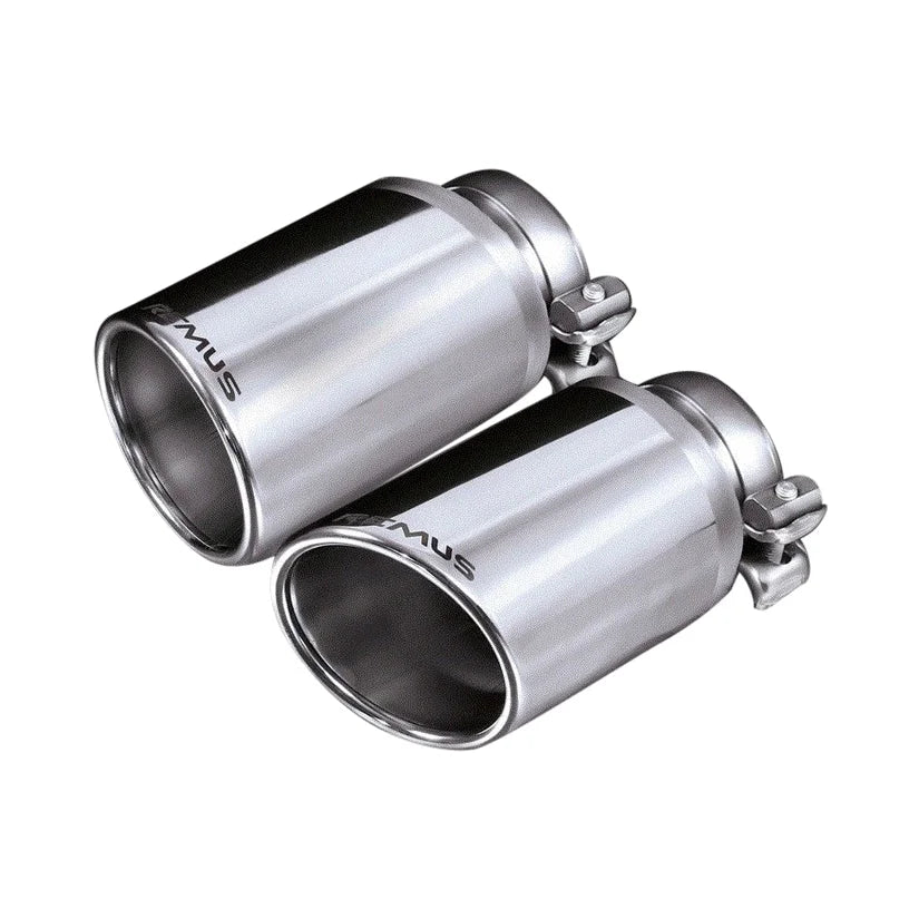 Remus Rear Silencer Left/Right Porsche Panamera 970 11 + 4 Tail Pipes 102Mm Angled/Angled Rolled