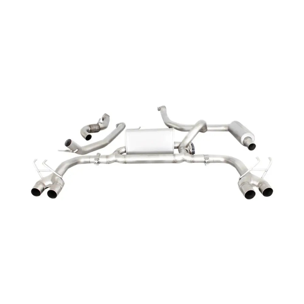 Remus Resonated Cat Back System Left/Right For Lhd Models Honda Civic Fk2 2.0 Type-R 15 + Exhaust