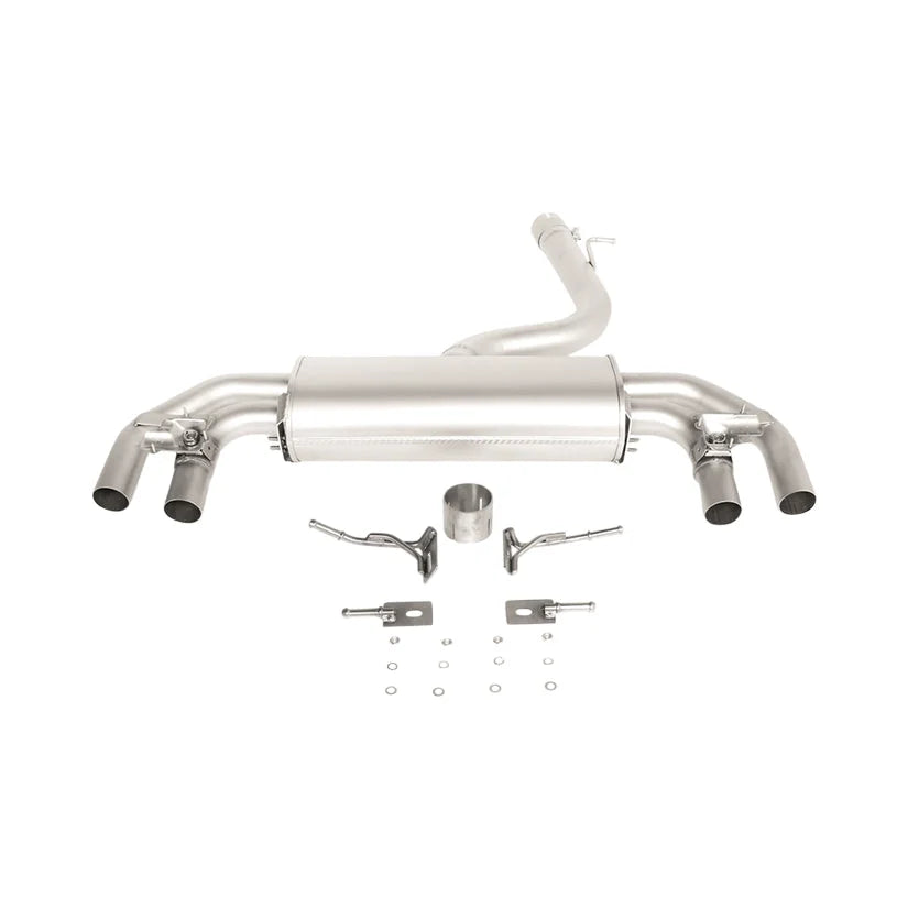 Remus Resonated Turbo Back System Left/Right Volkswagen Golf Mk7 Hatchback 2.0 R Facelift 17 +