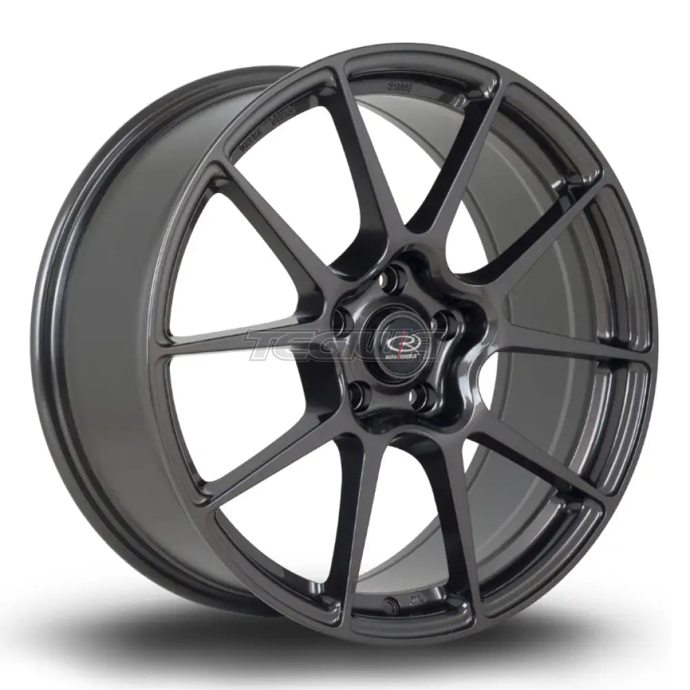 Rota AR10 Alloy Wheel 19x8.5 ET44 5x114 Gunmetal 73mm CB Alloy Wheels