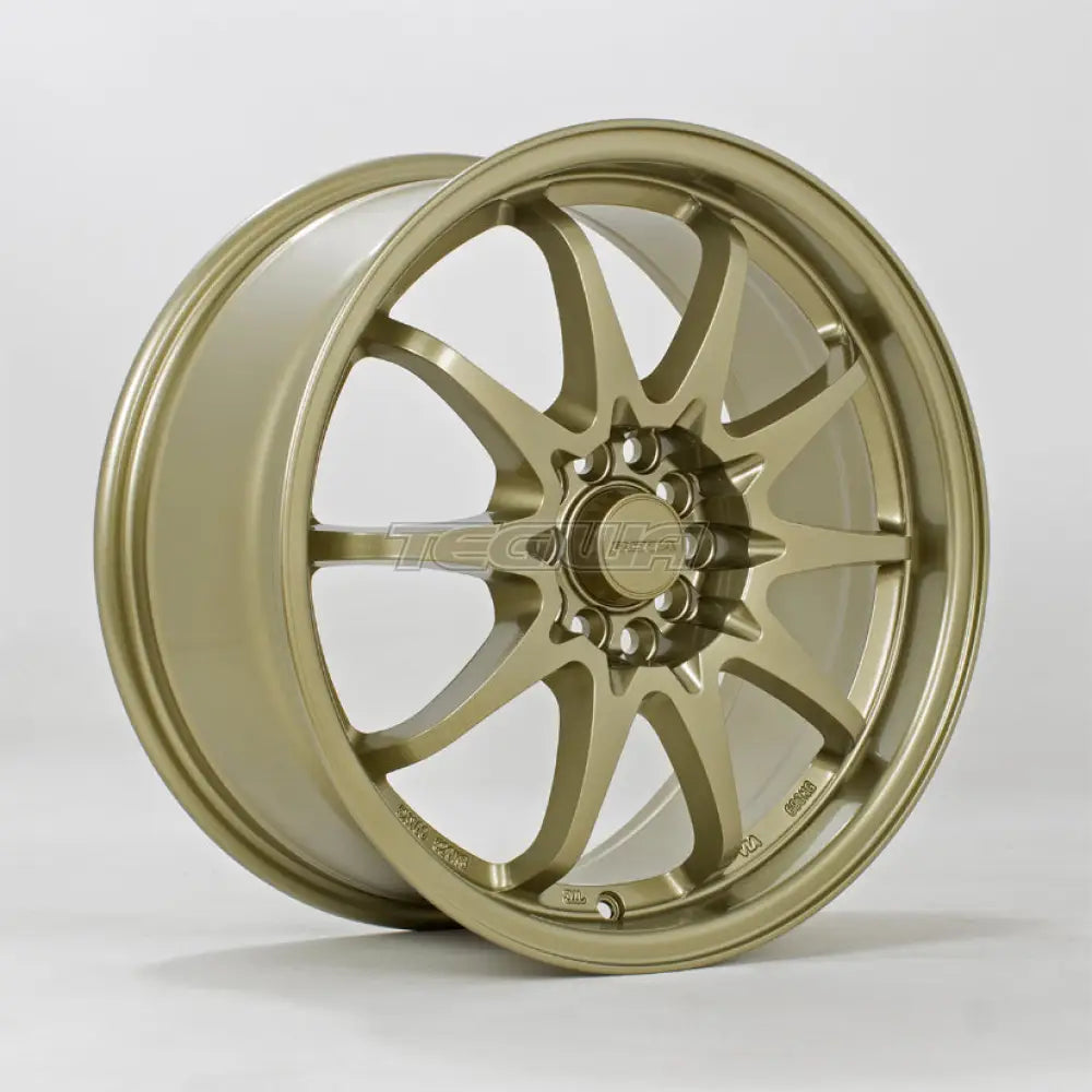 Rota Fighter Alloy Wheel 17x8 ET48 5x100,5x114 Gold 73mm CB Alloy Wheels