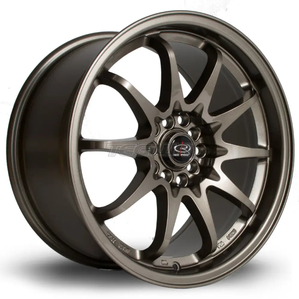 Rota Fighter Alloy Wheel 17x9 ET50 5x100,5x114 Bronze 73mm CB Alloy Wheels