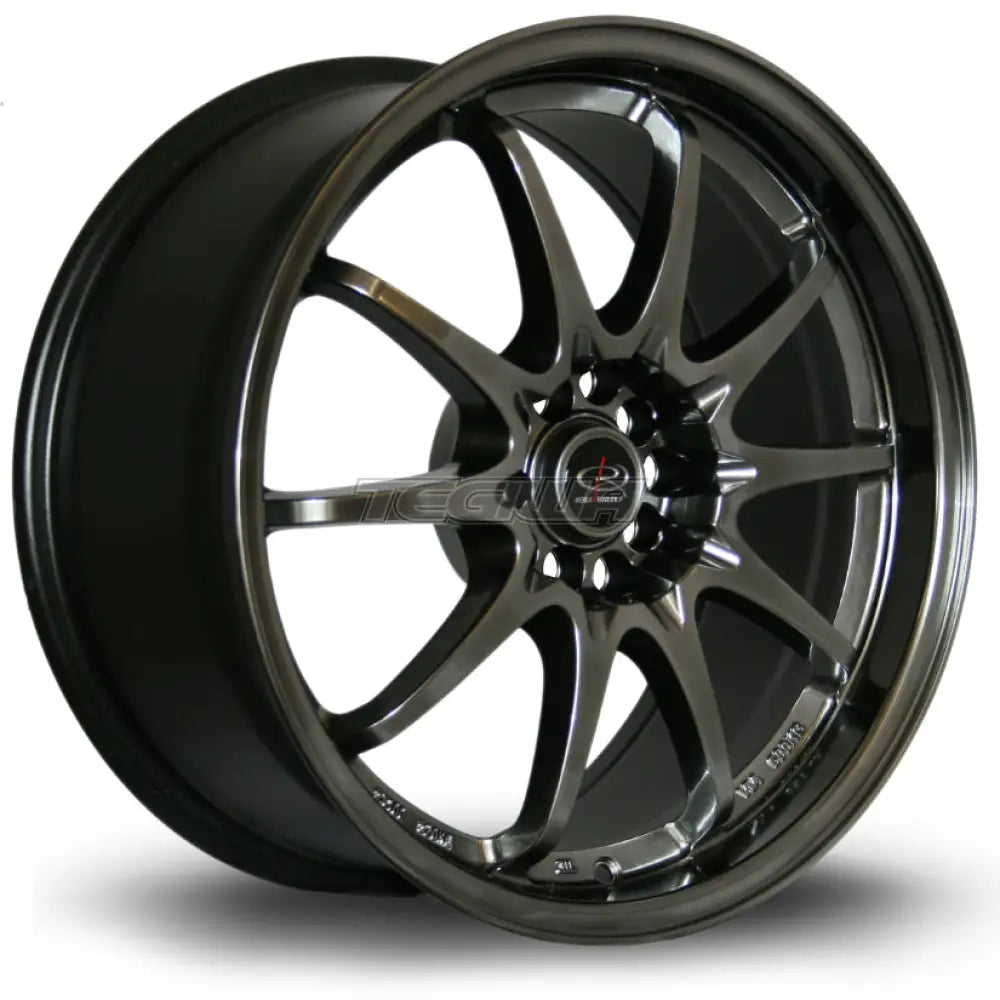 Rota Fighter Alloy Wheel 18x8.5 ET30 5x100,5x114 Hyper Black 73mm CB Alloy Wheels