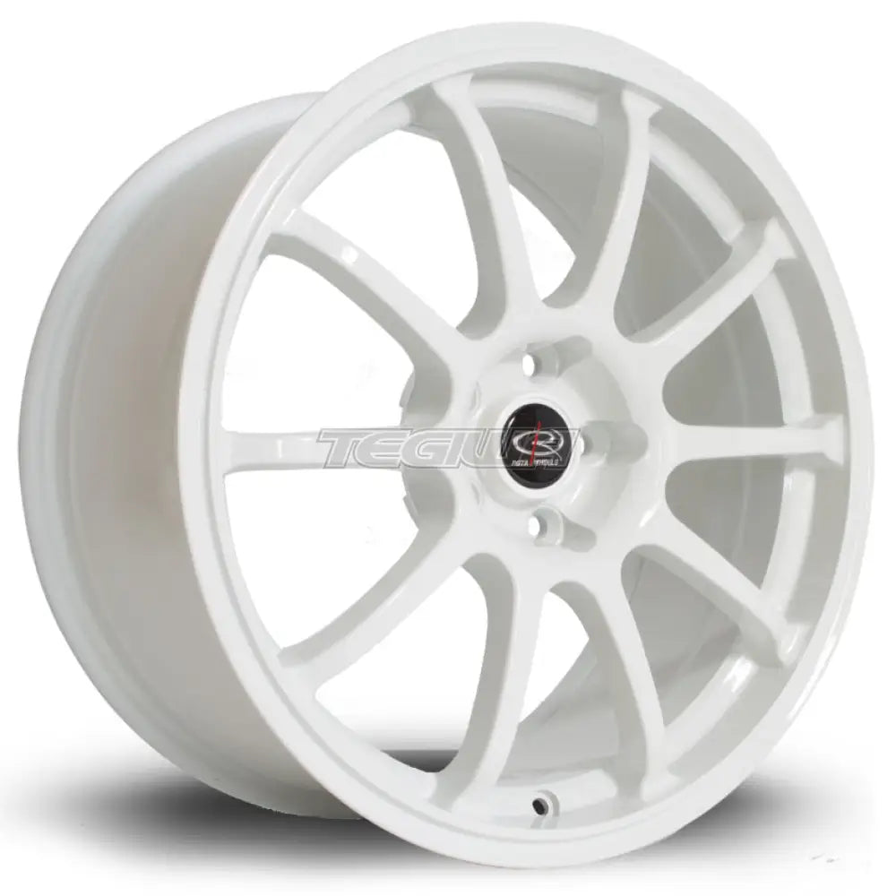 Rota Force Alloy Wheel 17x8 ET35 5x100 White 73mm CB Alloy Wheels