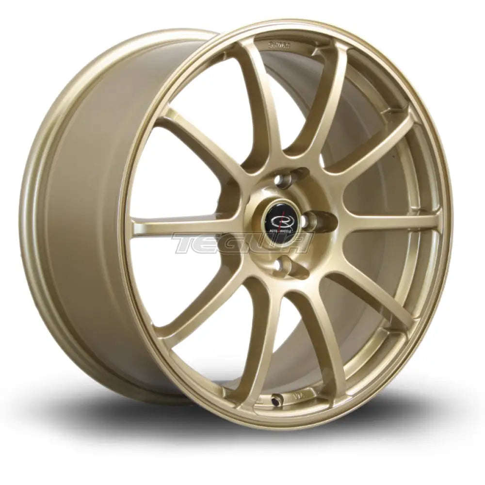 Rota Force Alloy Wheel 18x8.5 ET48 5x100 Gold 73mm CB Alloy Wheels