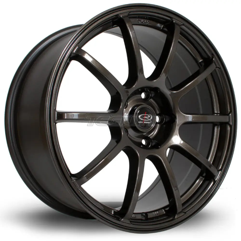 Rota Force Alloy Wheel 18x8.5 ET48 5x100 Gunmetal 73mm CB Alloy Wheels