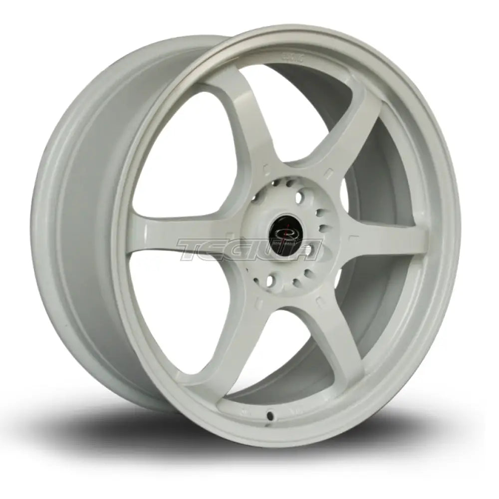 Rota GR6 Alloy Wheel 18x7.5 ET45 5x114 White 73mm CB Alloy Wheels