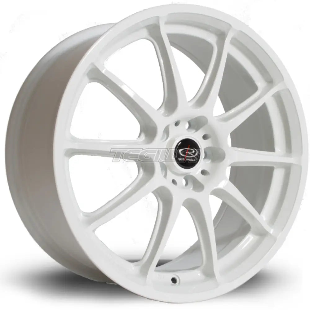 Rota Gra Alloy Wheel 17x7.5 ET48 5x100 White 73mm CB Alloy Wheels