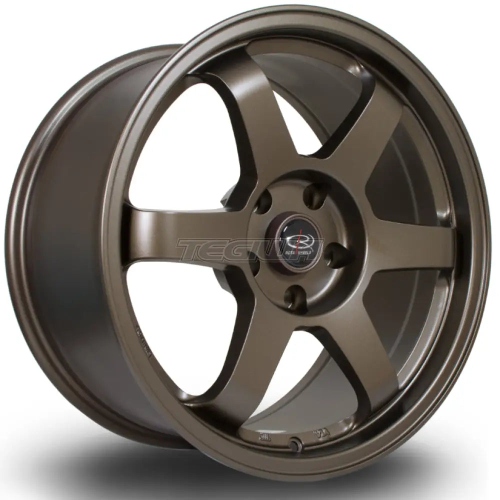 Rota Grid Alloy Wheel 17x8.5 ET30 5x114 Matt Bronze 3 73mm CB Alloy Wheels