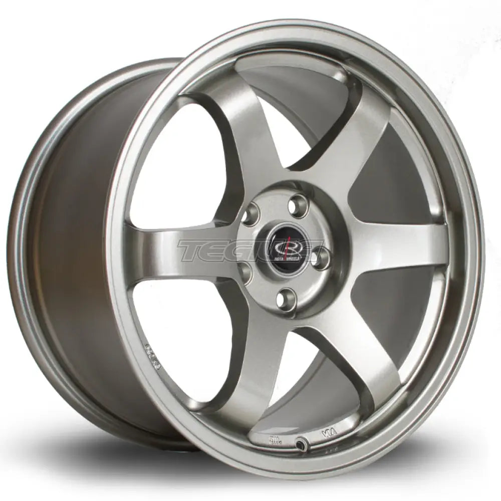 Rota Grid Alloy Wheel 17x9 ET42 5x108 Steelgrey 73mm CB Alloy Wheels