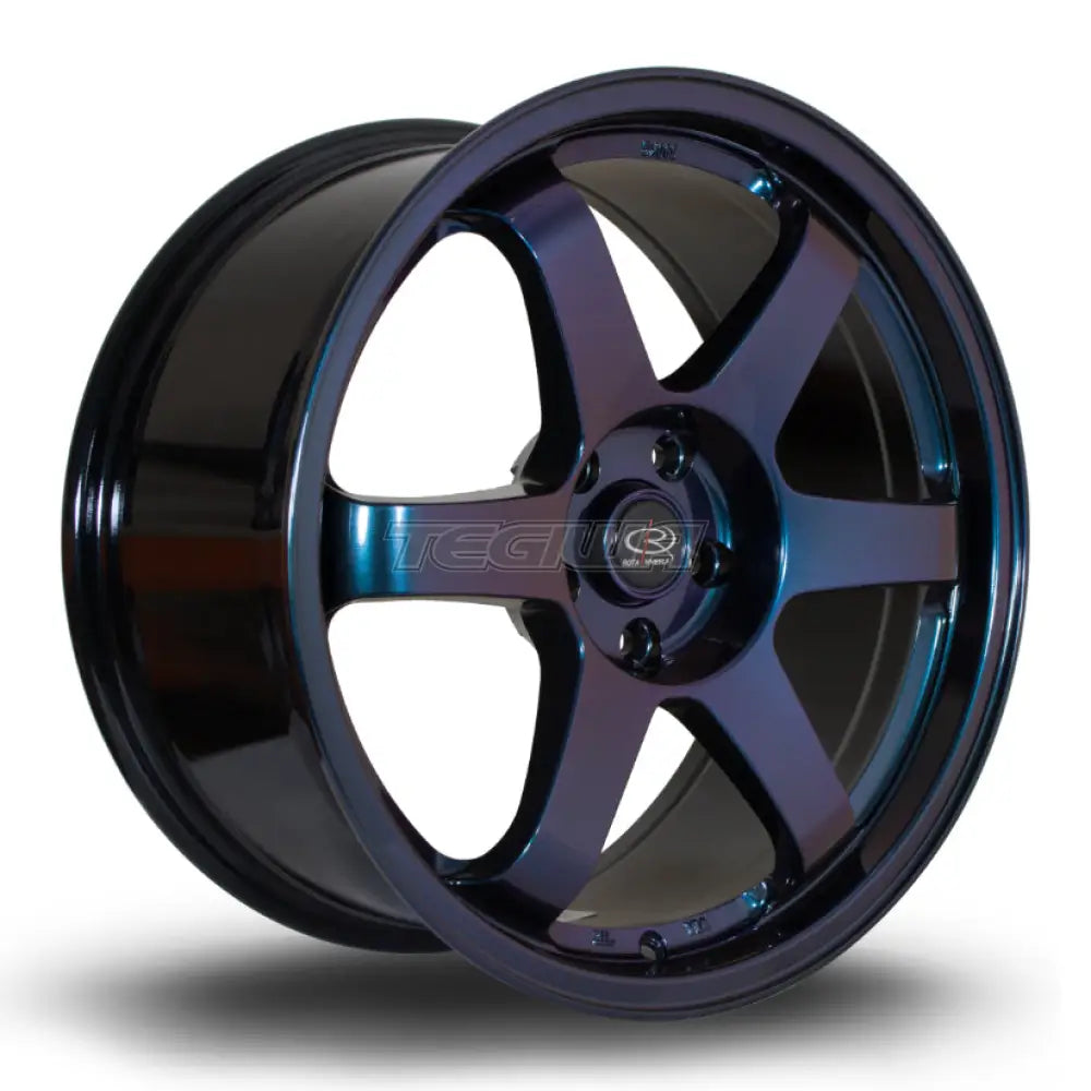 Rota Grid Alloy Wheel 18x8.5 ET30 5x114 Neo Chrome 73mm CB Alloy Wheels