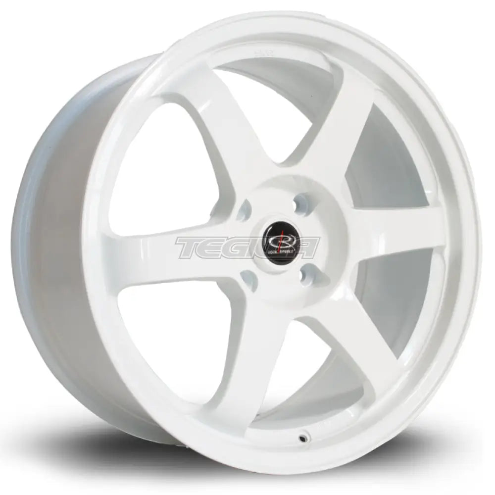 Rota Grid Alloy Wheel 18x8.5 ET30 5x114 White 73mm CB Alloy Wheels