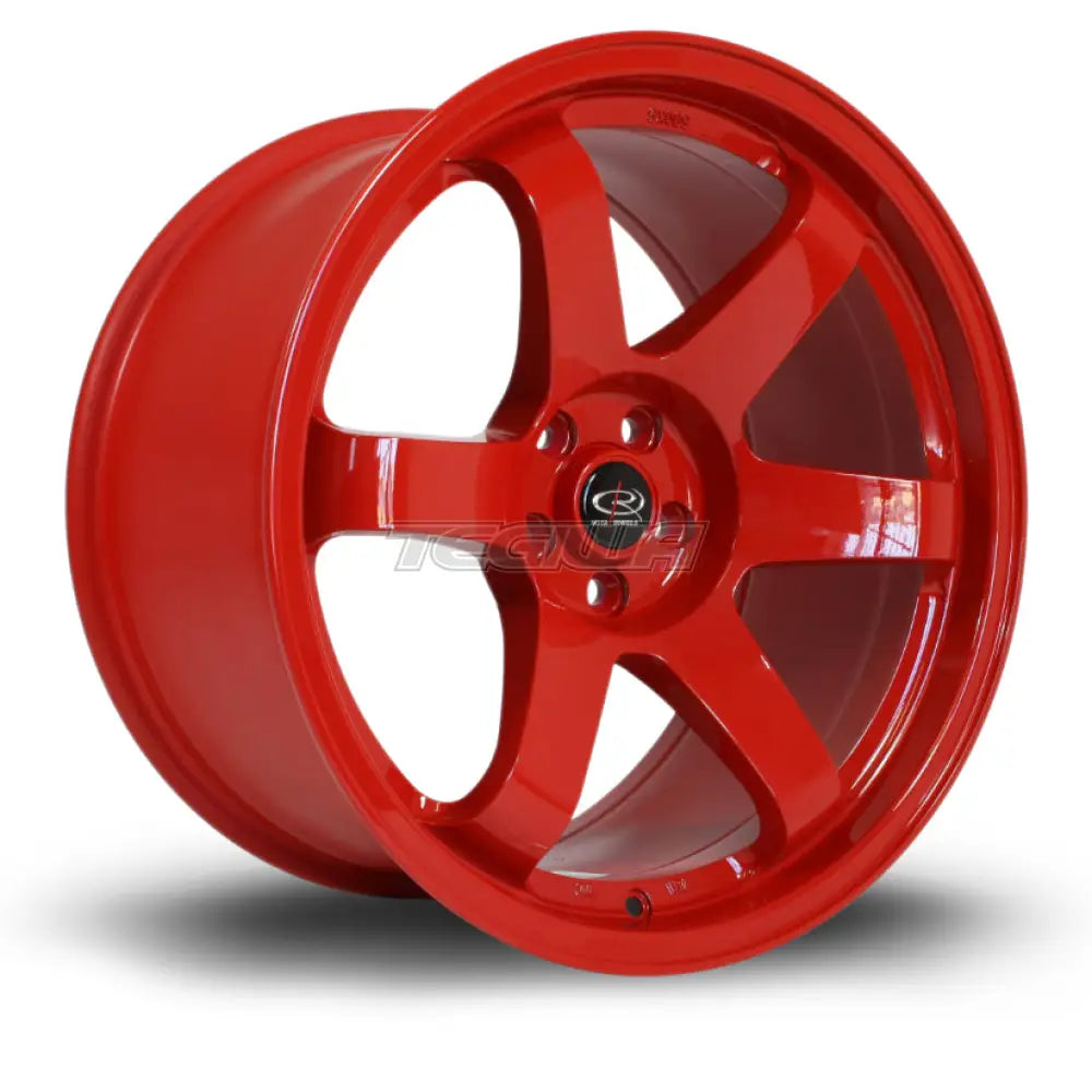 Rota Grid Alloy Wheel 18x9.5 ET20 5x114 Red 73mm CB Alloy Wheels
