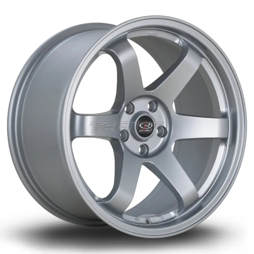 Rota Grid Alloy Wheel 18x9.5 ET35 5x108 Granite Silver 73mm CB Alloy Wheels