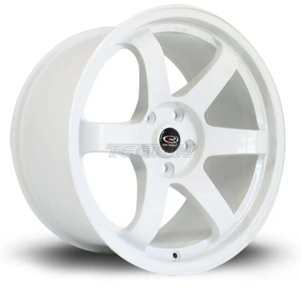 Rota Grid Alloy Wheel 18x9.5 ET38 5x114 White 73mm CB Alloy Wheels