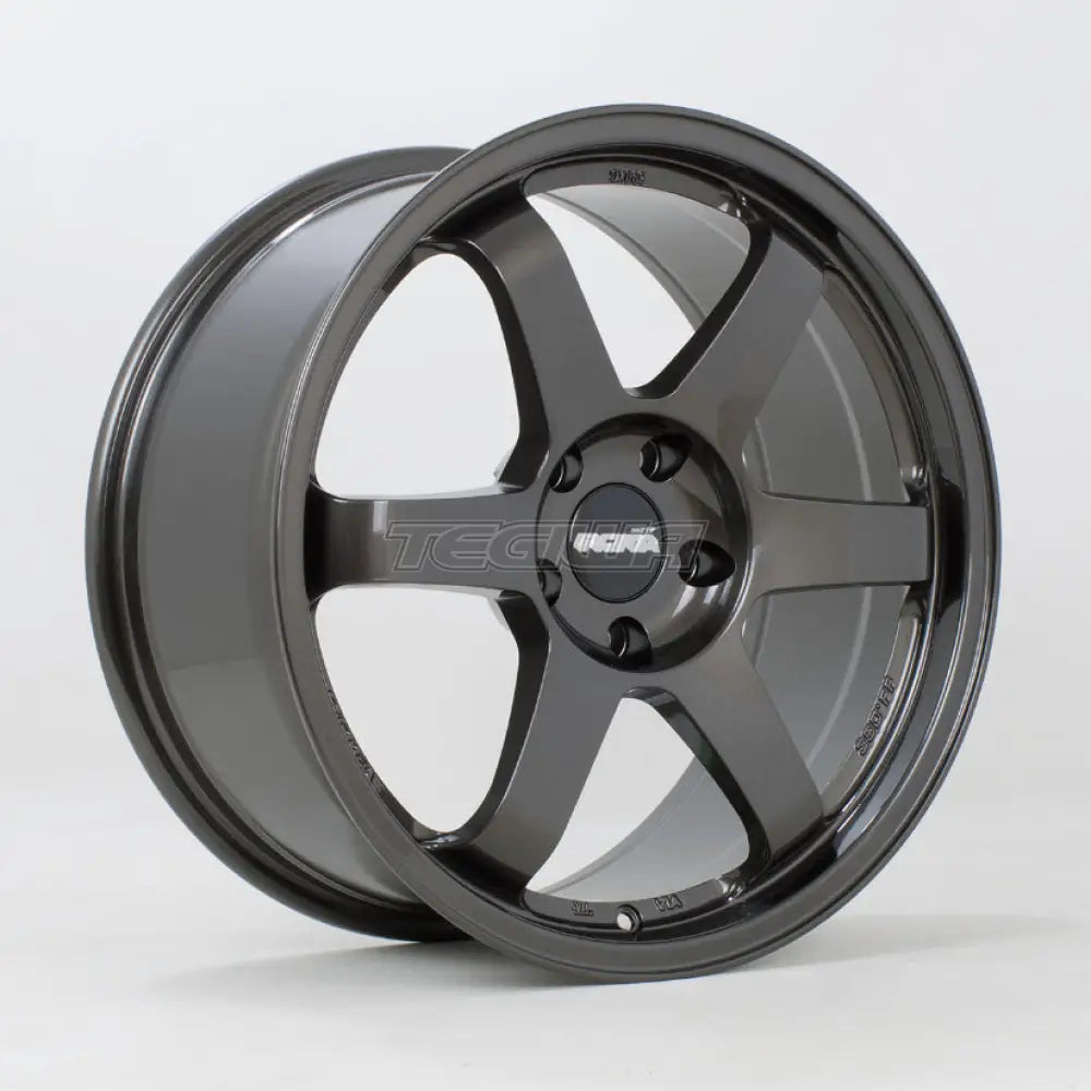 Rota Grid FF Alloy Wheel 18x8.5 ET35 5x100 Gunmetal 73mm CB Alloy Wheels