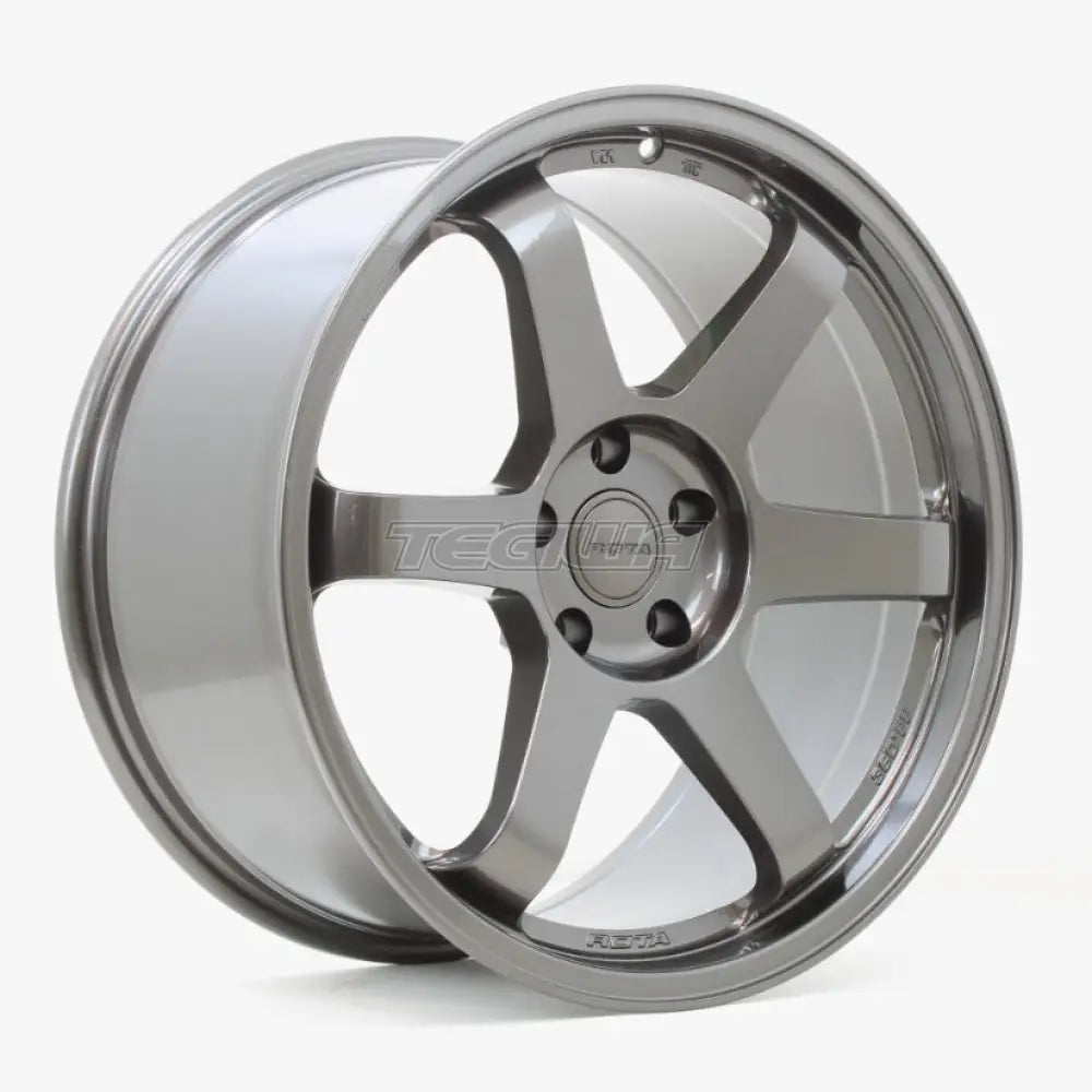 Rota Grid FF Alloy Wheel 19x9.5 ET22 5x112 Gunmetal 66.6mm CB Alloy Wheels