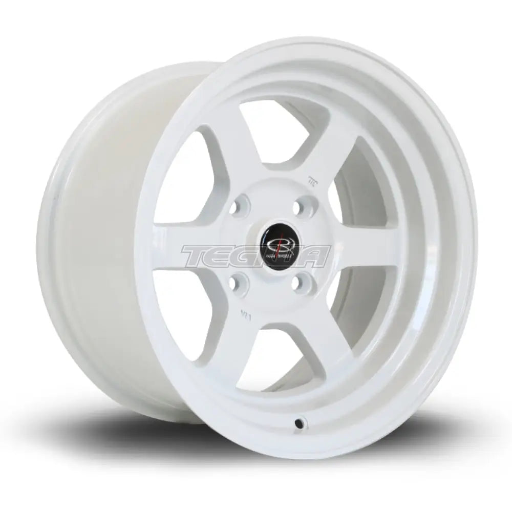 Rota Grid-V Alloy Wheel 15x8 ET0 4x100 White 67.1mm CB Alloy Wheels