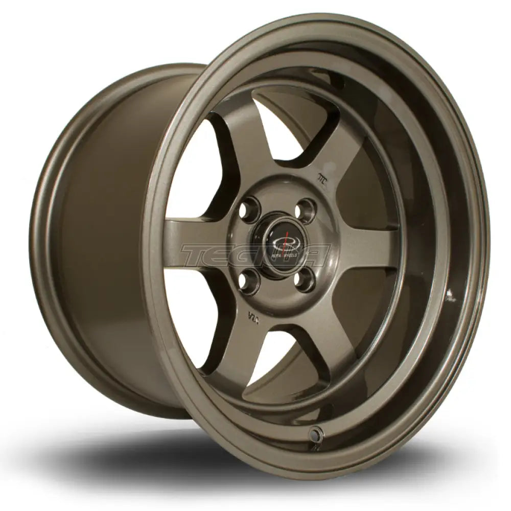 Rota Grid-V Alloy Wheel 15x9 ET0 4x100 Bronze 67.1mm CB Alloy Wheels