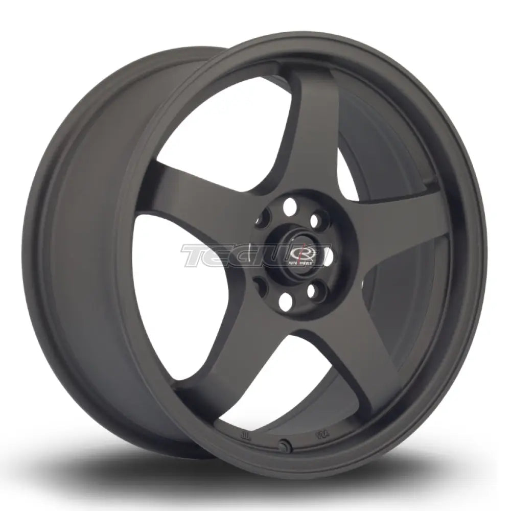Rota GTR Alloy Wheel 17x7.5 ET45 4x108 Flat Black 2 73mm CB Alloy Wheels