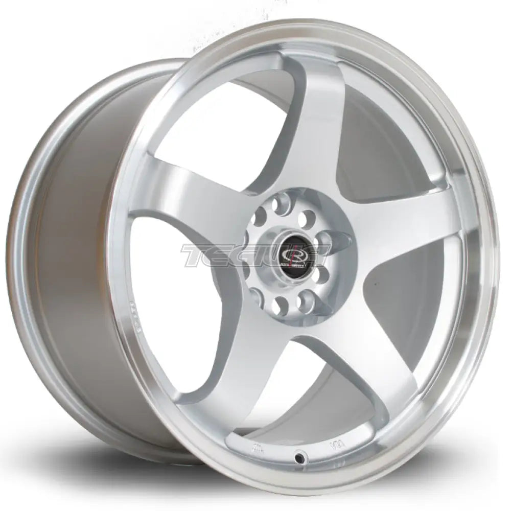 Rota GTR Alloy Wheel 17x9 ET25 5x114 Silver Polished Lip 73mm CB Alloy Wheels