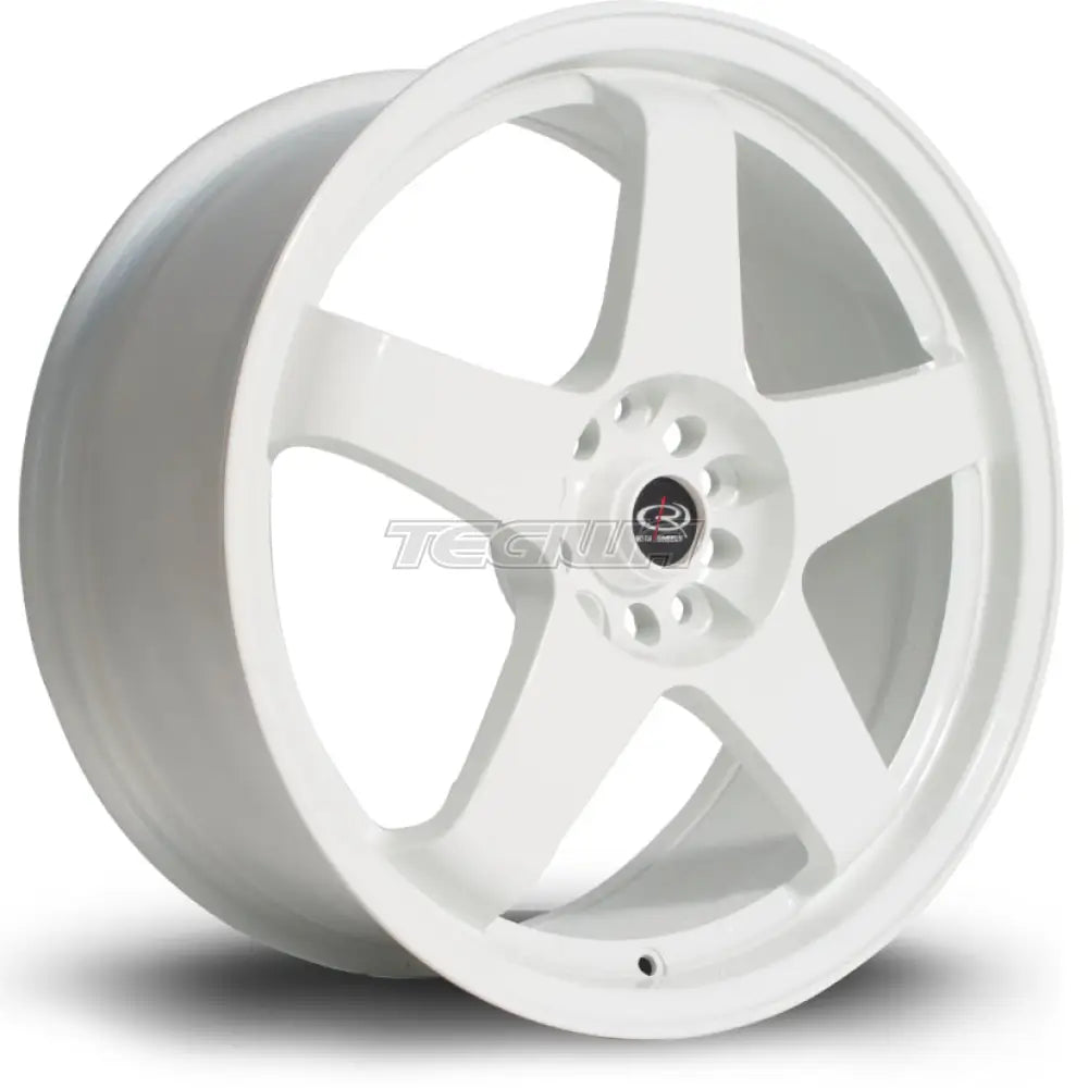 Rota GTR Alloy Wheel 18x8.5 ET30 5x114 White 73mm CB Alloy Wheels