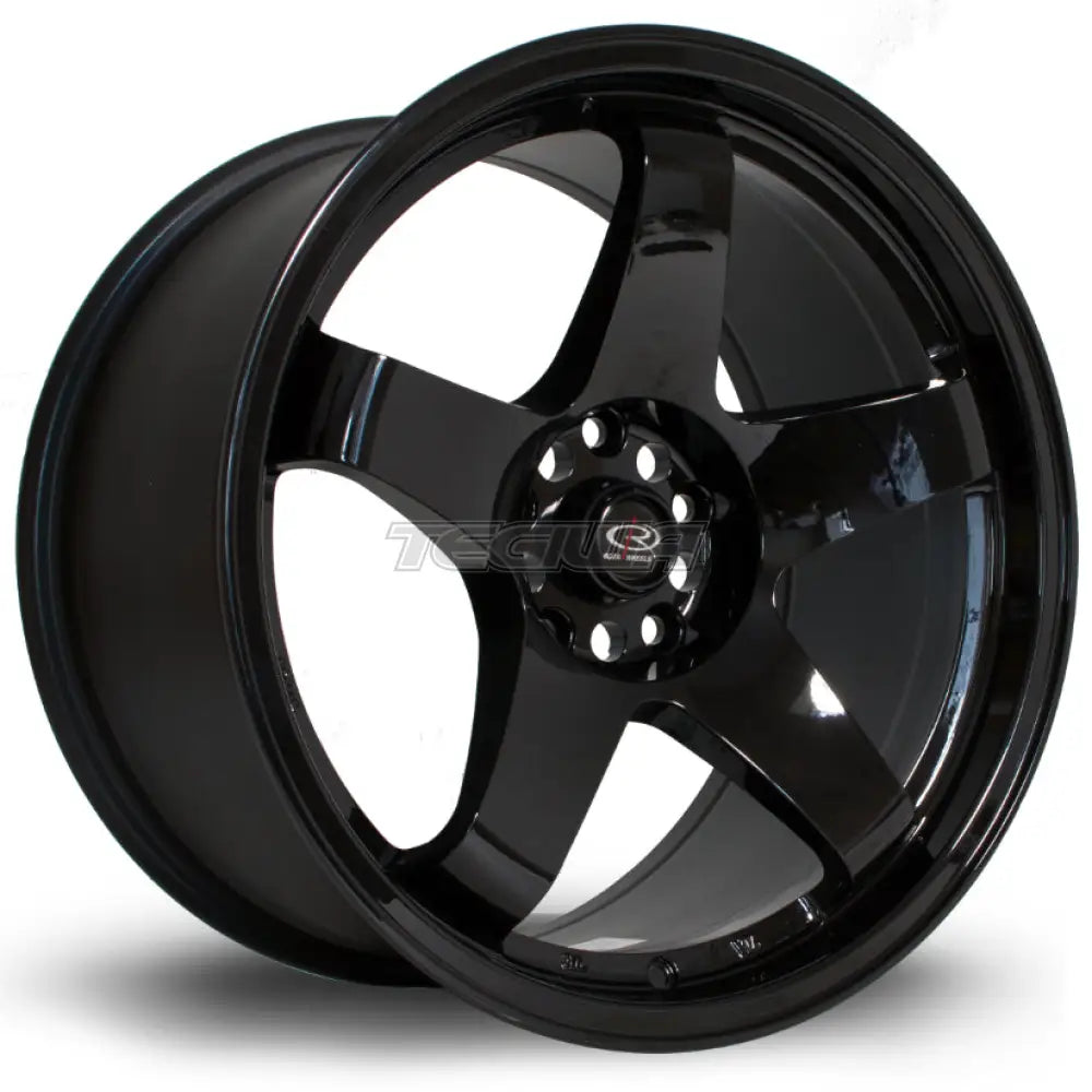 Rota GTR Alloy Wheel 18x9.5 ET30 5x114 Black 73mm CB Alloy Wheels