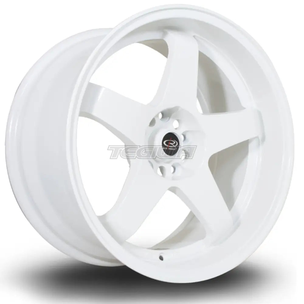 Rota GTR-D Alloy Wheel 18x10 ET35 5x114 White 73mm CB Alloy Wheels
