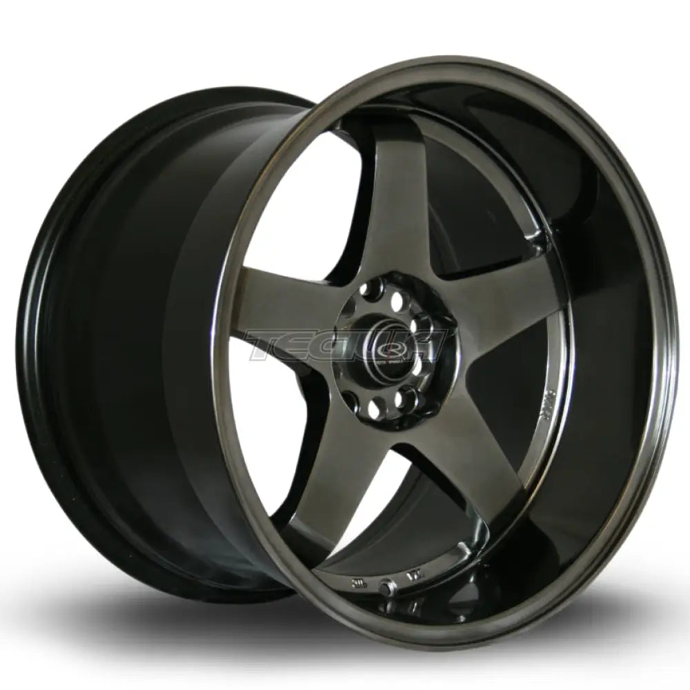 Rota GTR-D Alloy Wheel 18x12 ET20 5x114 Hyper Black 73mm CB Alloy Wheels