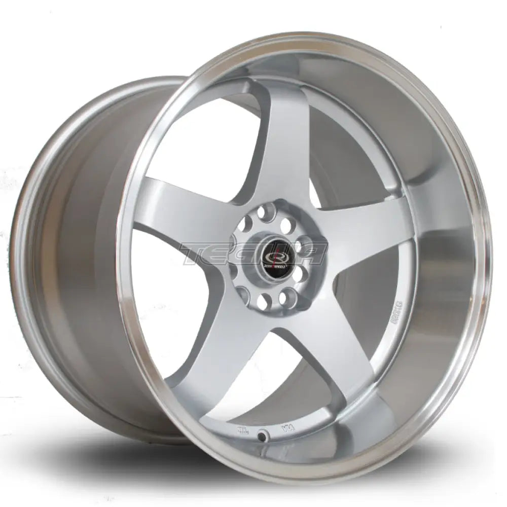 Rota GTR-D Alloy Wheel 18x12 ET20 5x114 Silver Polished Lip 73mm CB Alloy Wheels