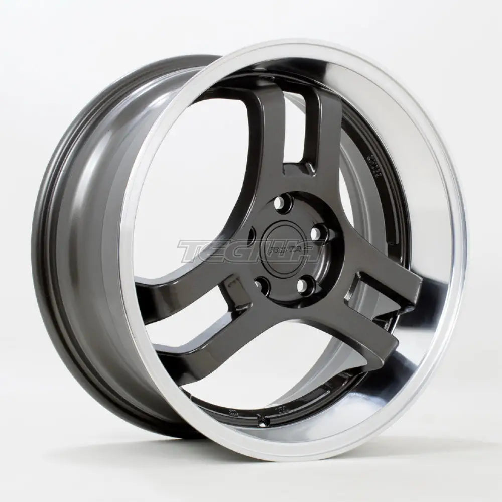 Rota HM3 Alloy Wheel 18x8 ET45 5x112 Gunmetal Polished Lip 73mm CB Alloy Wheels