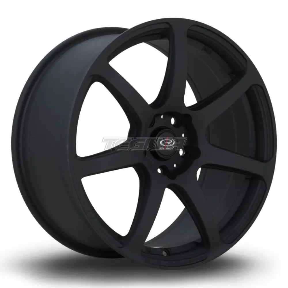 Rota ProR Alloy Wheel 18x8.5 ET44 5x114 Flat Black 2 73mm CB Alloy Wheels