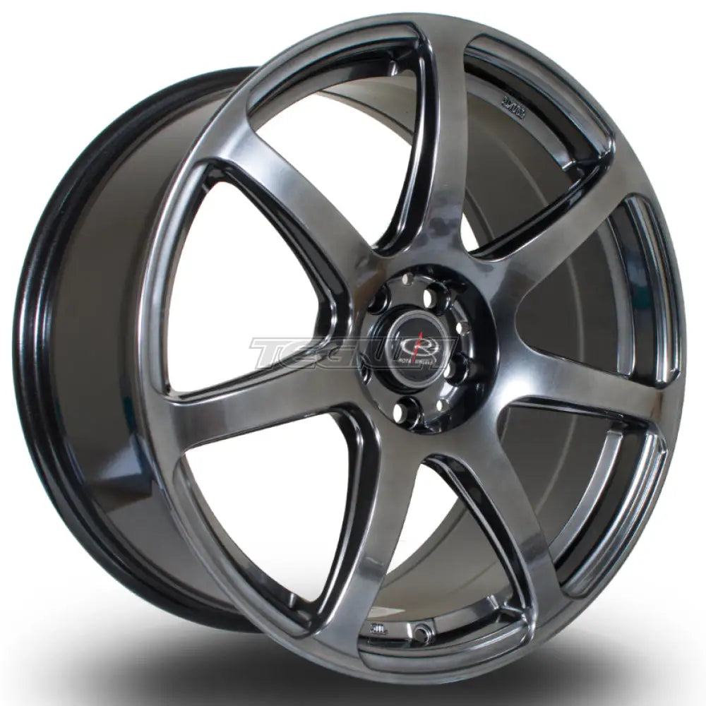 Rota ProR Alloy Wheel 18x8.5 ET45 5x112 Hyper Black 73mm CB Alloy Wheels