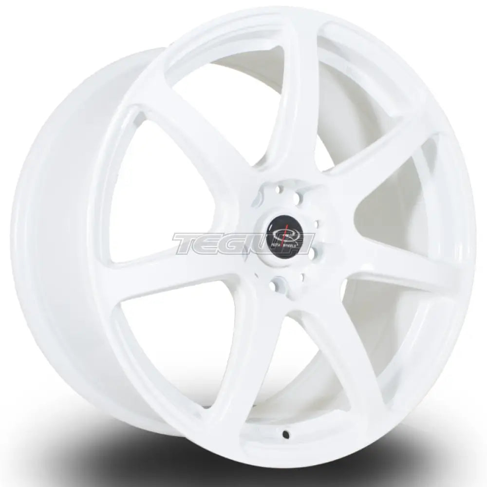 Rota ProR Alloy Wheel 18x8.5 ET45 5x112 White 73mm CB Alloy Wheels