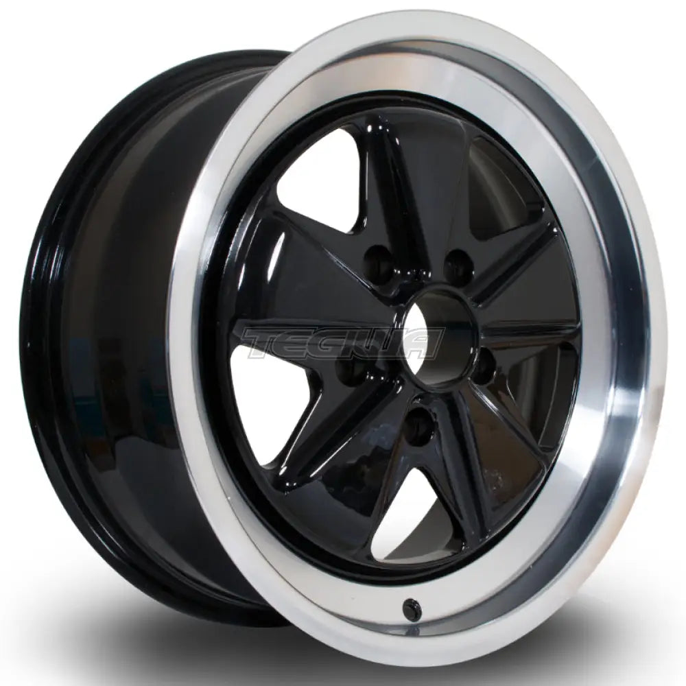 Rota PSD Alloy Wheel 17x7.5 ET35 5x130 Black Polished Lip 71.6mm CB Alloy Wheels