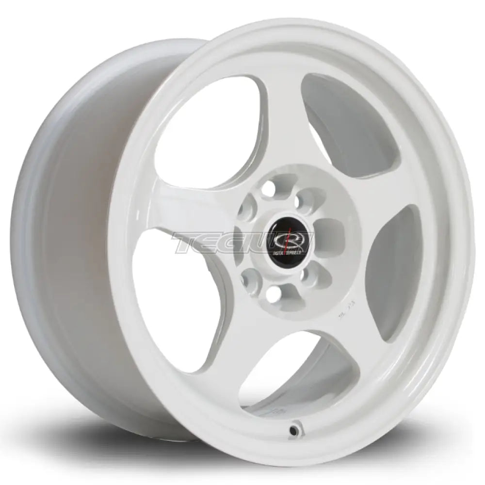 Rota Slip Alloy Wheel 15x7 ET40 4x100 White 67.1mm CB Alloy Wheels