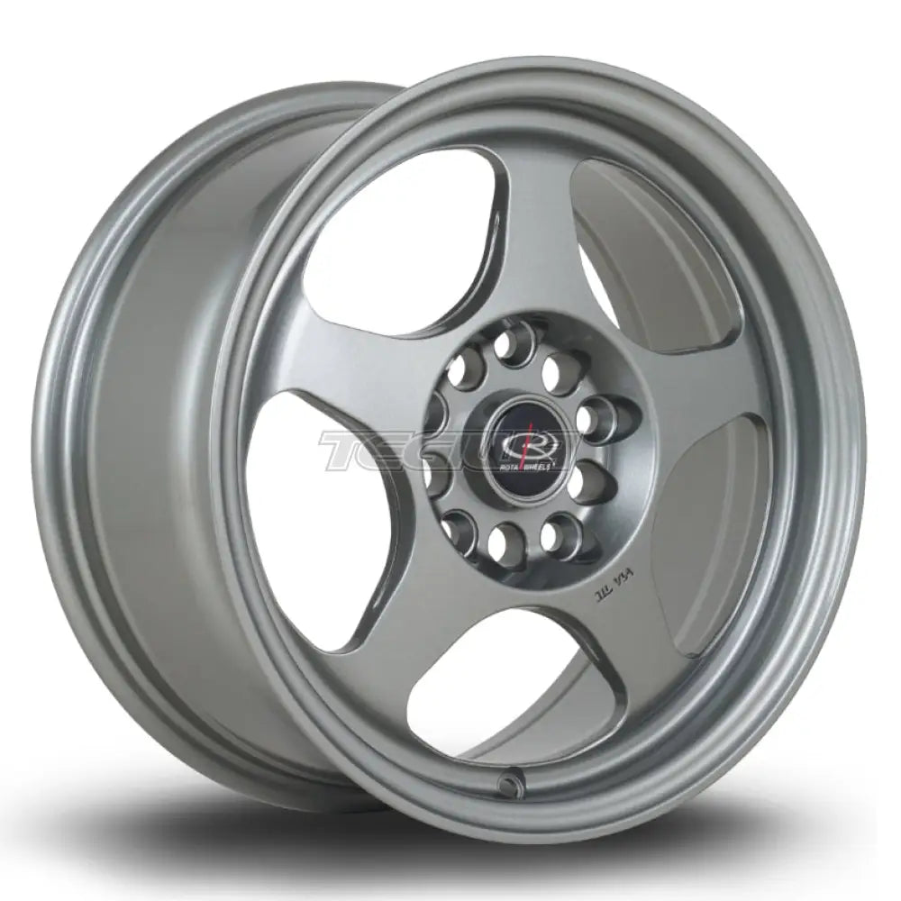 Rota Slip Alloy Wheel 15x7 ET40 5x114 Steelgrey 73mm CB Alloy Wheels