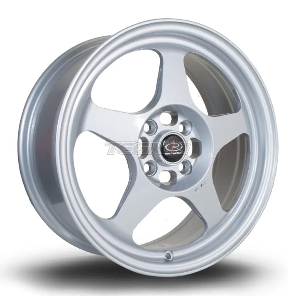 Rota Slip Alloy Wheel 16x7 ET40 4x100 Silver 67.1mm CB Alloy Wheels