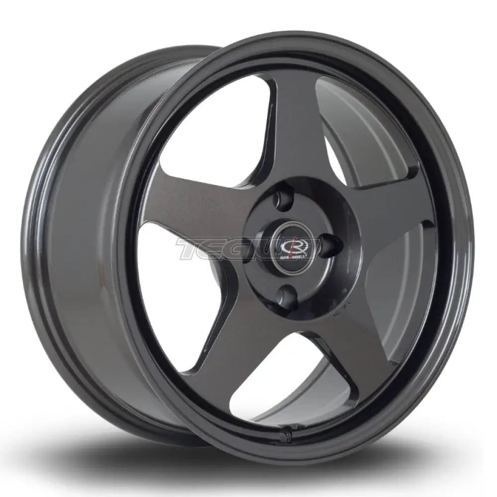 Rota Slip Alloy Wheel 17x7.5 ET45 5x114 Gunmetal 73mm CB Alloy Wheels