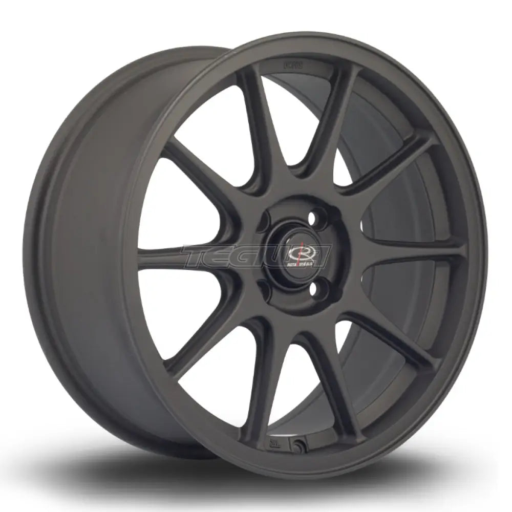 Rota Strike Alloy Wheel 17x7.5 ET40 4x108 Flat Black 2 67.1mm CB Alloy Wheels