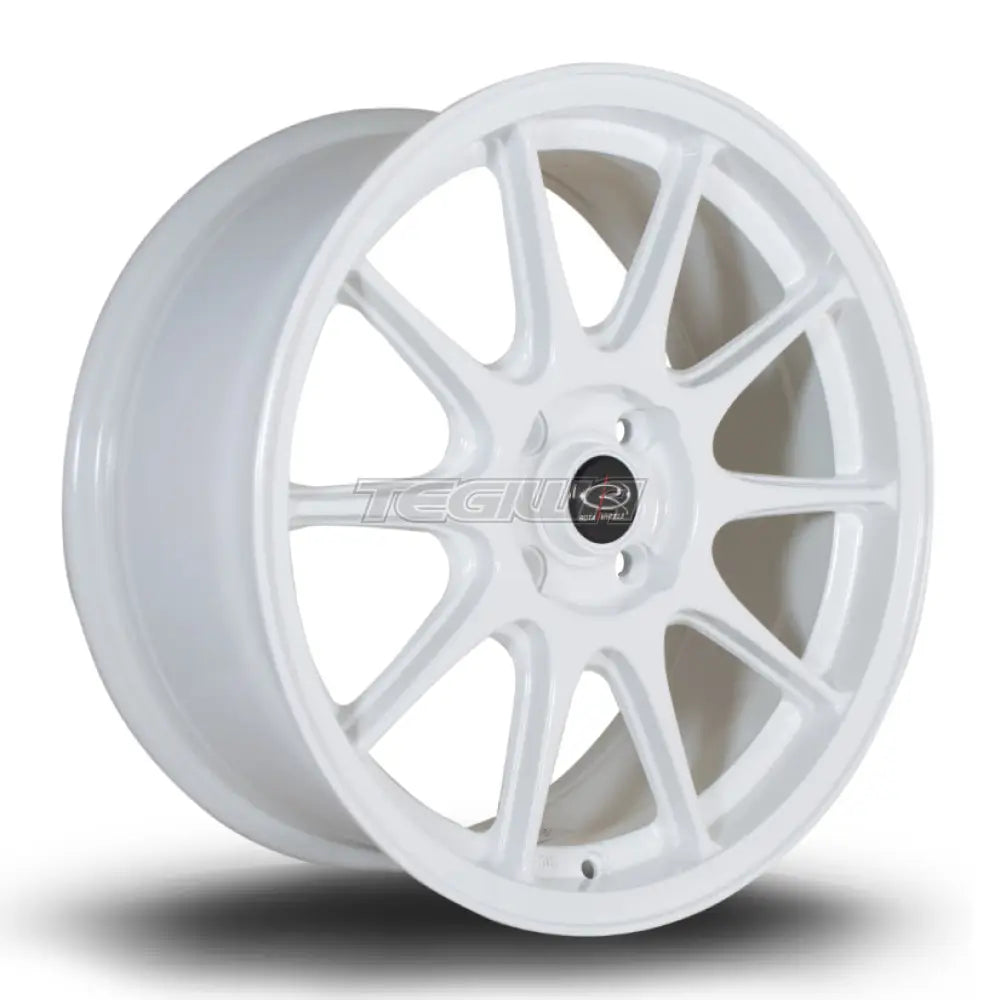 Rota Strike Alloy Wheel 17x7.5 ET40 4x108 White 67.1mm CB Alloy Wheels
