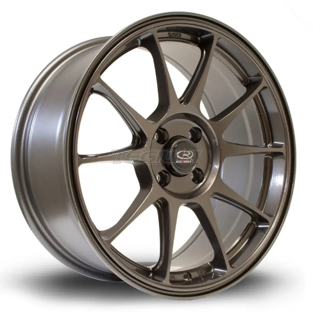 Rota Titan Alloy Wheel 17x7.5 ET35 4x100 Gunmetal 67.1mm CB Alloy Wheels