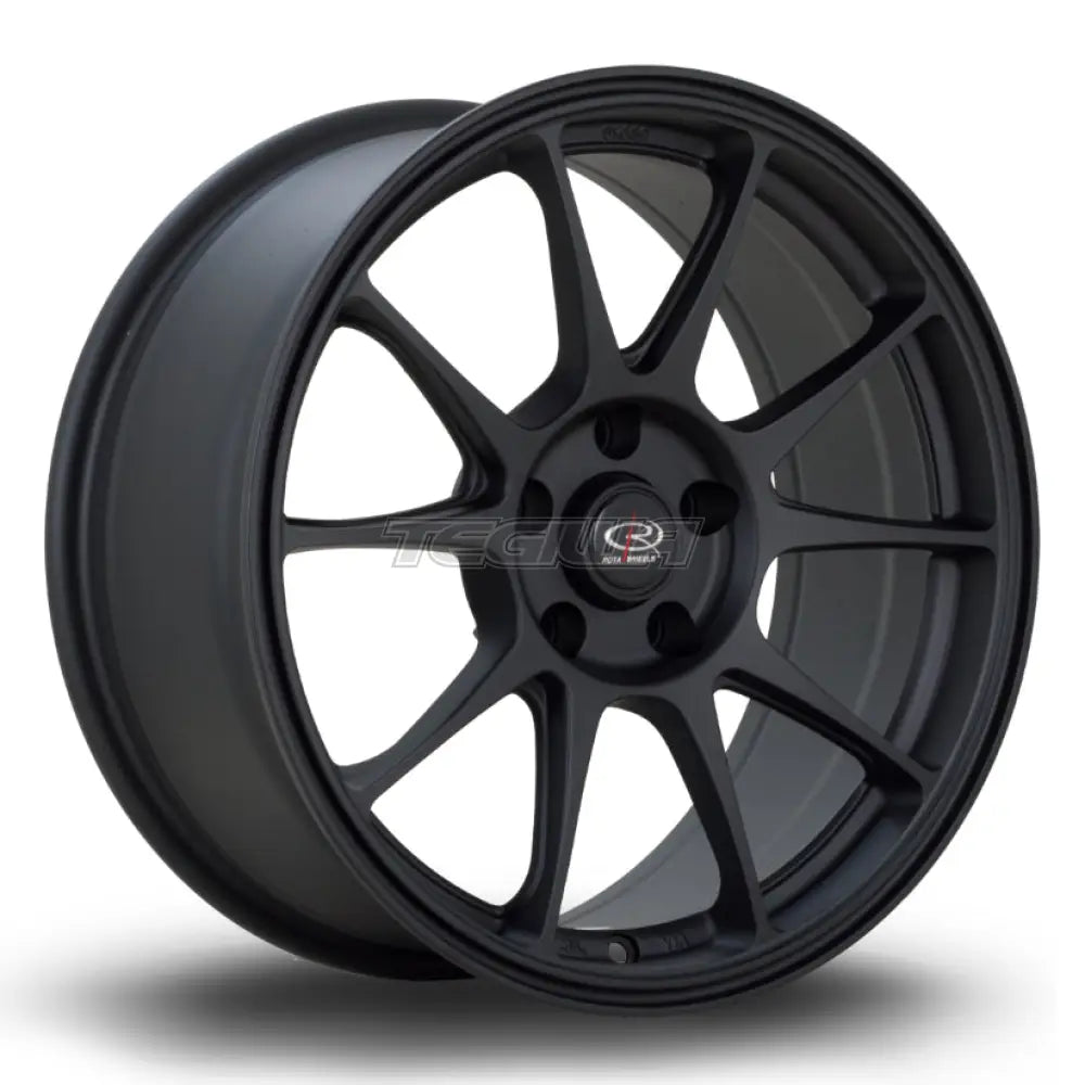 Rota Titan Alloy Wheel 17x7.5 ET45 5x114 Flat Black 2 73mm CB Alloy Wheels