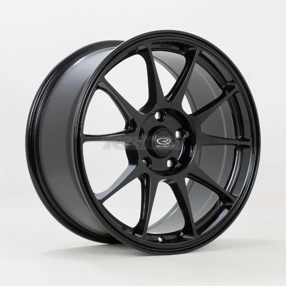Rota Titan Alloy Wheel 17x8 ET42 5x114 Black 73mm CB Alloy Wheels