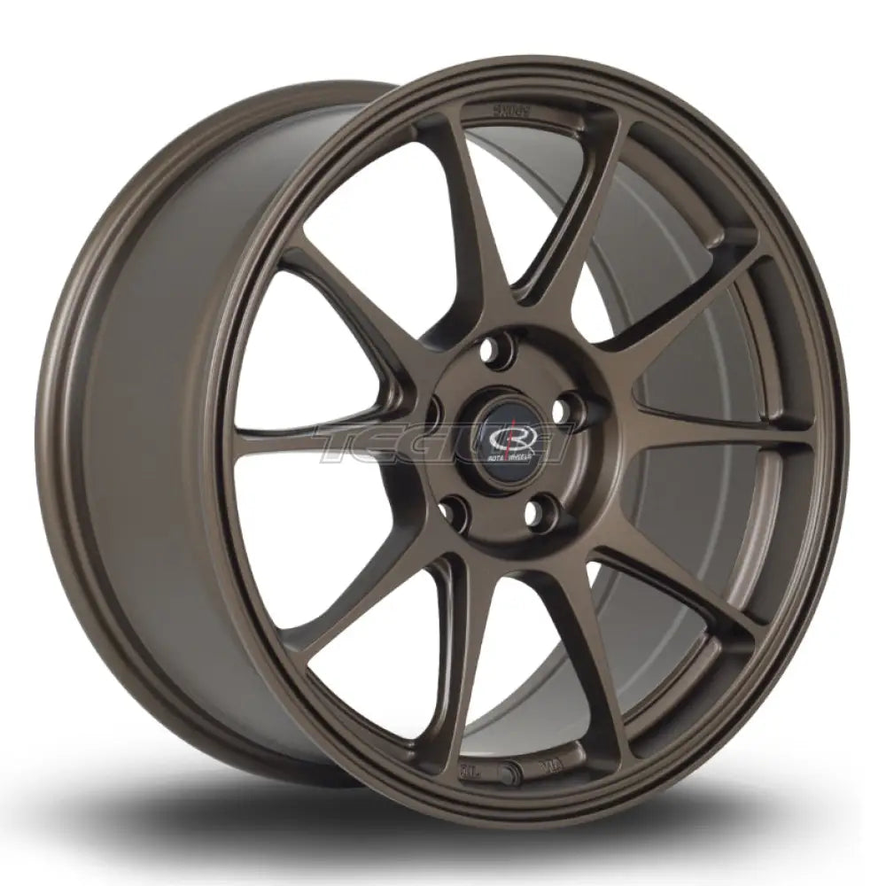 Rota Titan Alloy Wheel 17x8 ET42 5x114 Matt Bronze 3 73mm CB Alloy Wheels