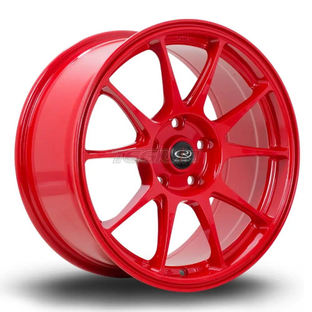 Rota Titan Alloy Wheel 17x8 ET42 5x114 Red 73mm CB Alloy Wheels