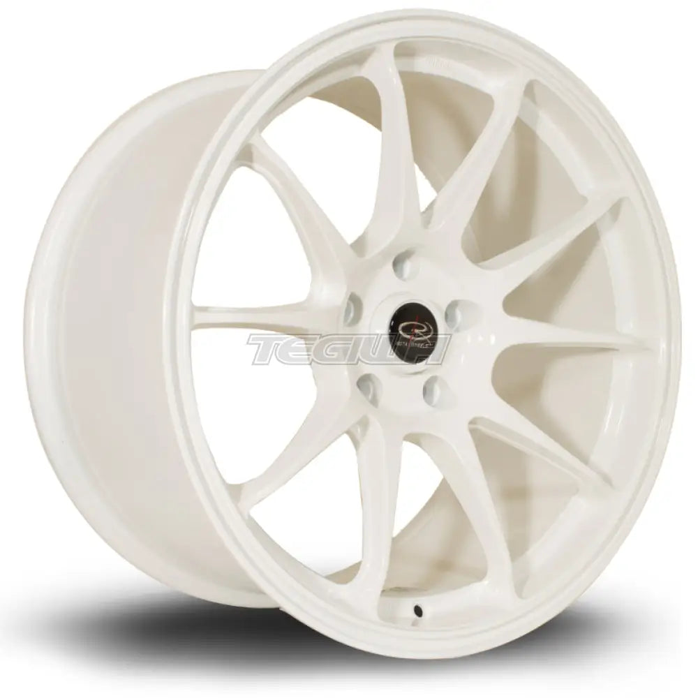 Rota Titan Alloy Wheel 18x9.5 ET30 5x114 White 73mm CB Alloy Wheels