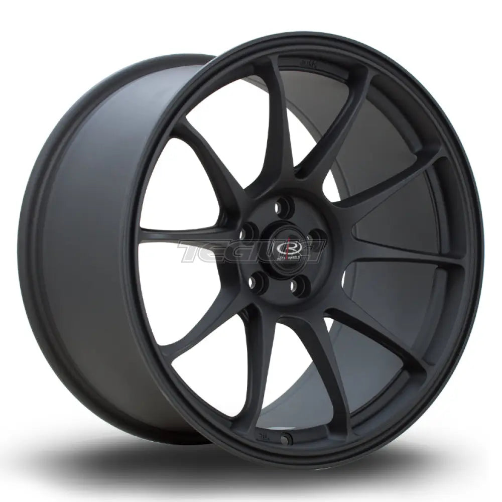 Rota Titan Alloy Wheel 18x9.5 ET35 5x100 Flat Black 2 73mm CB Alloy Wheels