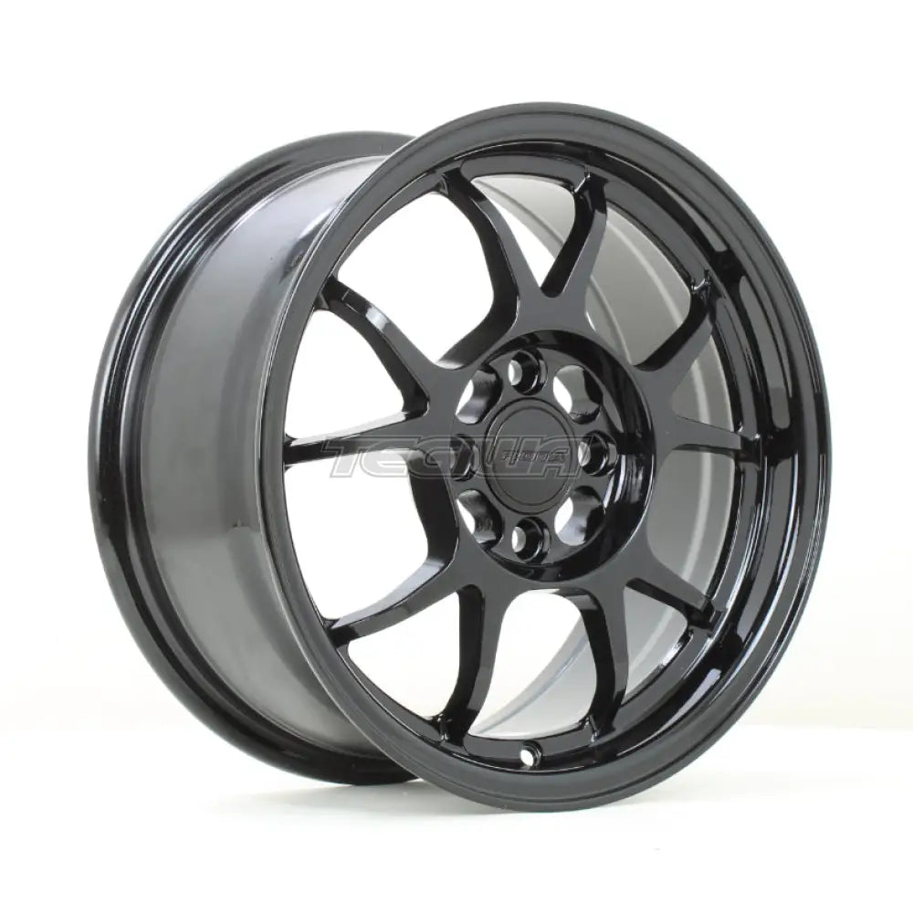 Rota TK Alloy Wheel 15x7 ET40 4x100 Black 67.1mm CB Alloy Wheels